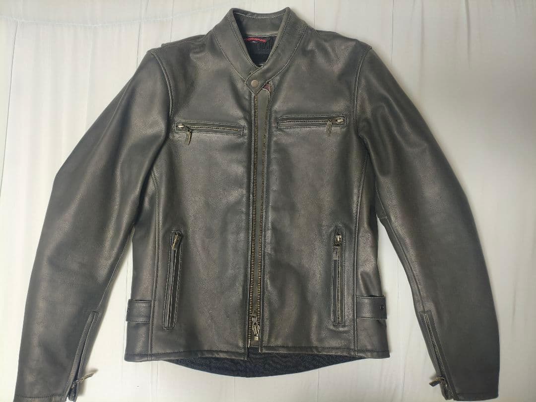 コミネ LJ-534 レザー ジャケット バイクウェア コミネ公式】LJ-534 シングルライダースレザージャケット | KOMINE