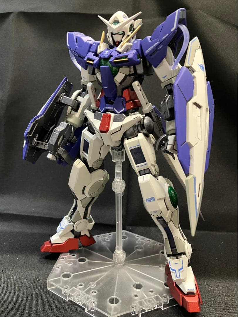 MG 1/100 ガンダムエクシア 塗装完成品 - メルカリ