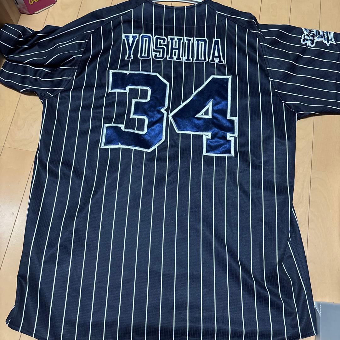 オリックスバファローズ2020 サードユニ　34 吉田正尚 吉田正尚 #大城滉二 #荒ぶる猛牛 #サードユニフォーム #勝つ！ #Bs2020