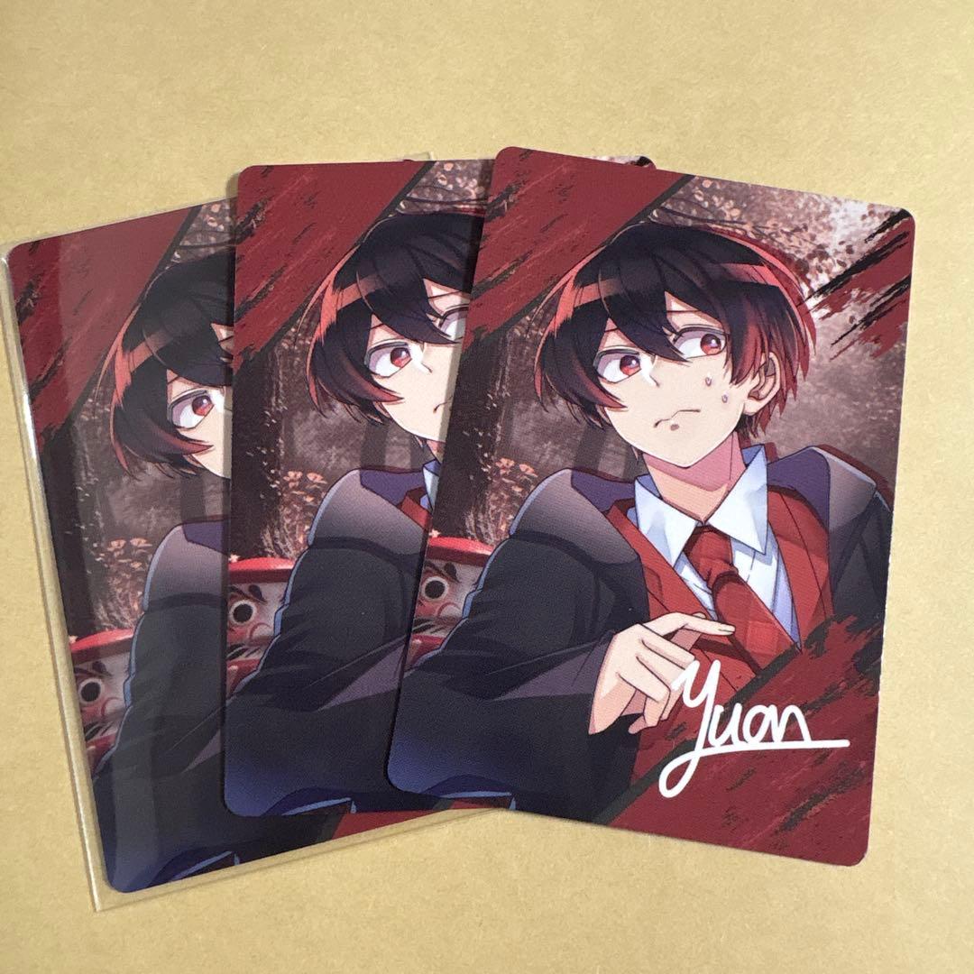 カラフルピーチ ゆあんくん 5周年展トレカ だるま3枚 - メルカリ