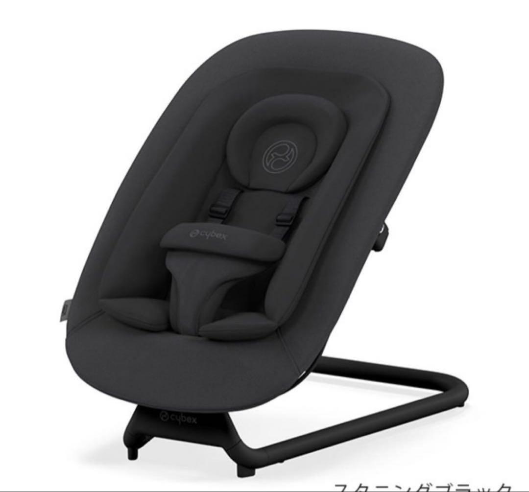 美品‼︎サイベックス　レモバウンサー　ブラック(アダプター付)