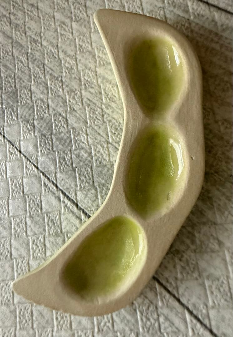 五月女京子さん 箸置き えだまめ子 陶器市