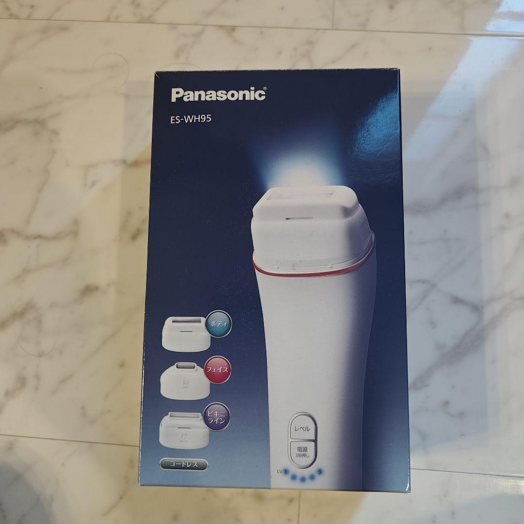 Panasonic 脱毛器 5段階調整付き - メルカリ