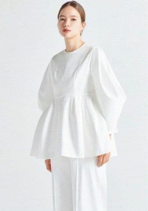 極美品】yori shirocon origamiブラウス ヨリ シロコン - メルカリ