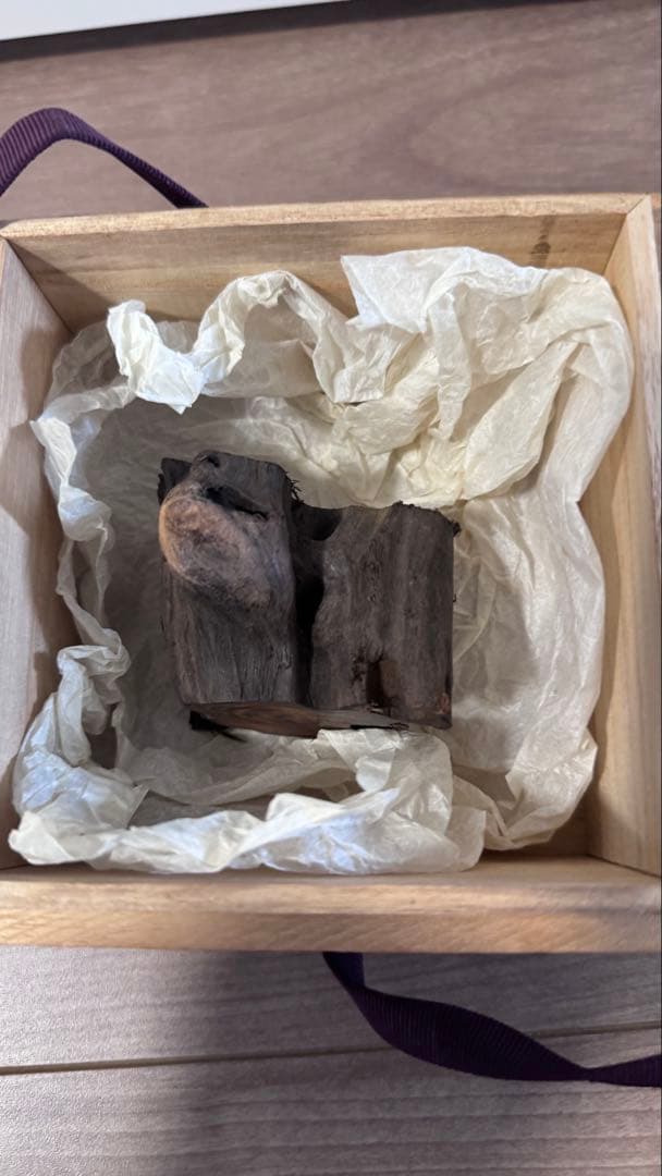 六国五味《伽羅》落款印付き　92g 香木　茶道具　ベトナム産　沈香