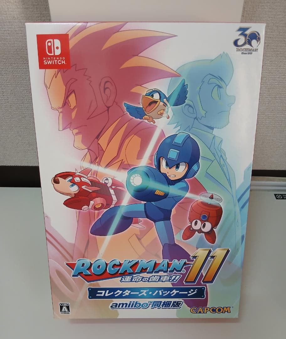switch版　ロックマン11 運命の歯車!! コレクターズ・パッケージ ロックマン11 運命の歯車！！ コレクターズ・パッケージ 【Switch