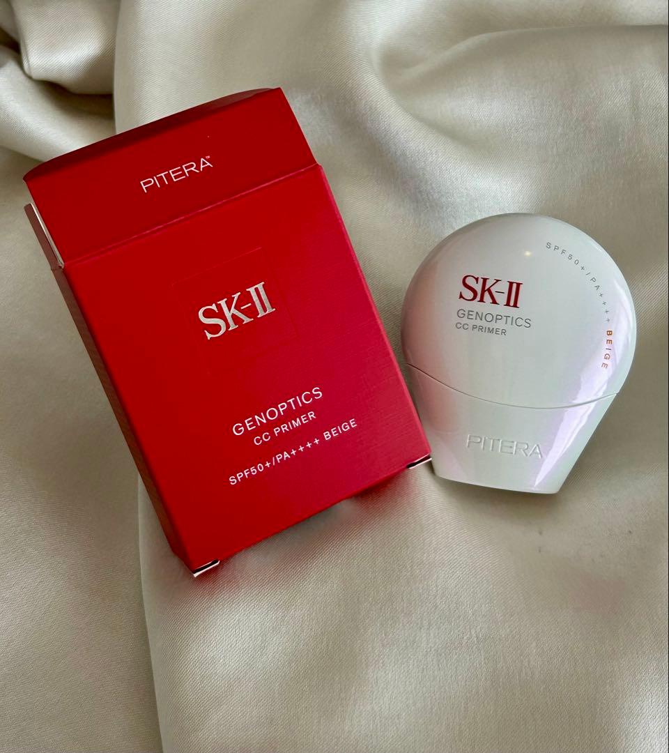 【SK-II】ジェノプティクスCCプライマー ナチュラルベージュ,1度の使用のみ 楽天市場】【国内正規品・2025年製造】SK-II SK2 ジェノプティクス CC