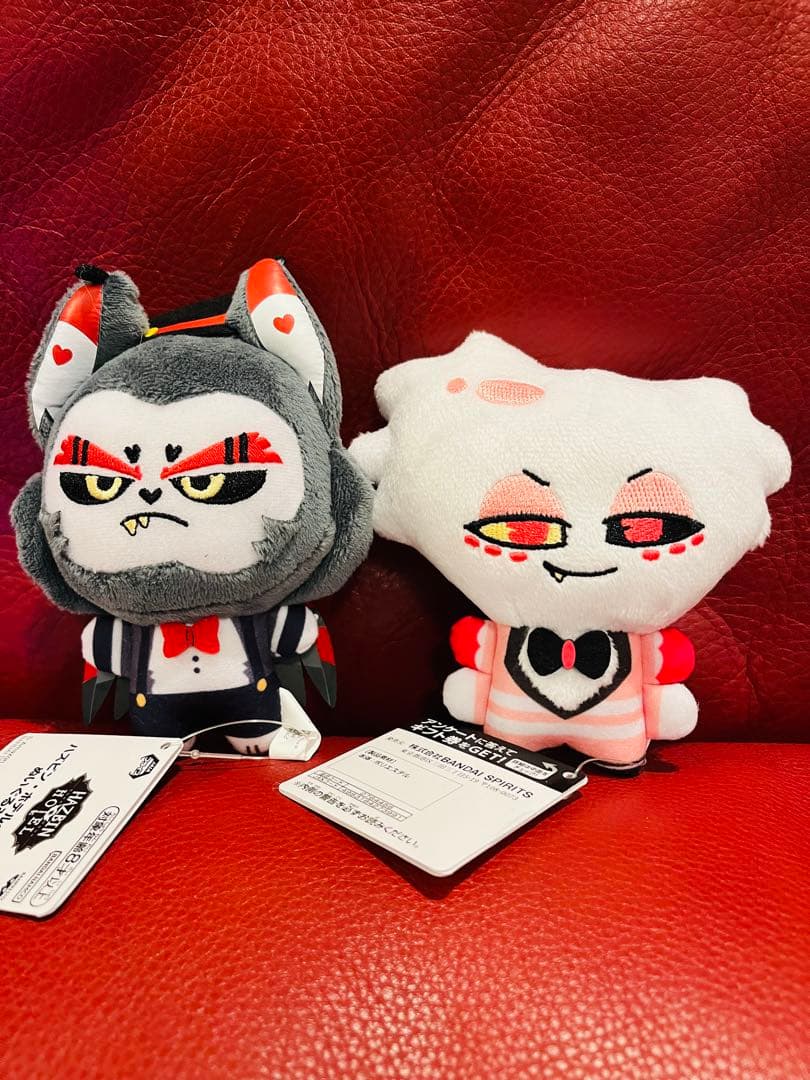 ハズビンホテル ぬいぐるみ エンジェル ハスク 2点セット - メルカリ