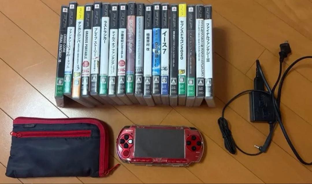 レアカセット入]PSP 本体 カセット 充電ケーブル ケース - メルカリ