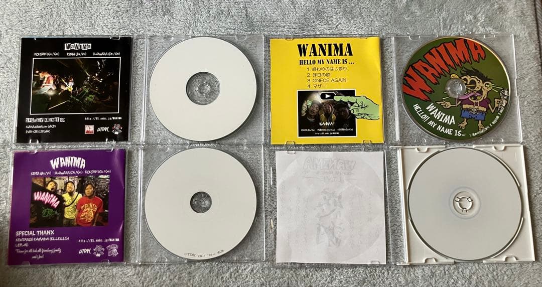 WANIMA CD 17作品　セット　バラ売り不可