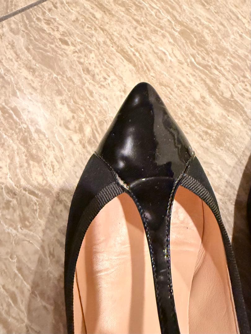 Repetto ブラック フラットシューズ