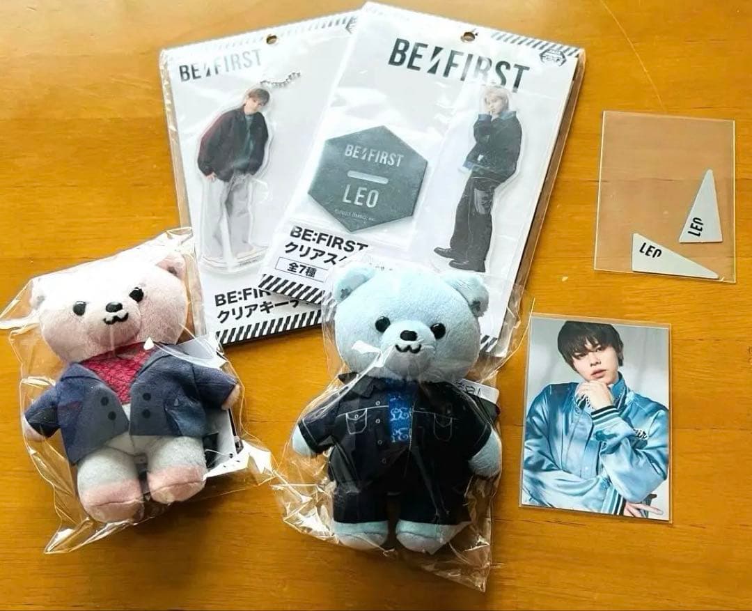 BE:FIRSTビーファーストグッズくまぬいぐるみLEOレオ5種7点 まとめ売り