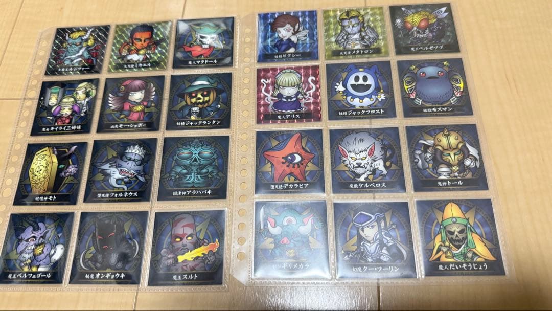 墓場の画廊　真・女神転生 悪魔召喚シール　1弾2弾フルコンプ24枚 ☆商品情報☆8月16日(金)『真・女神転生V Vengeance POP UP STORE”邪教