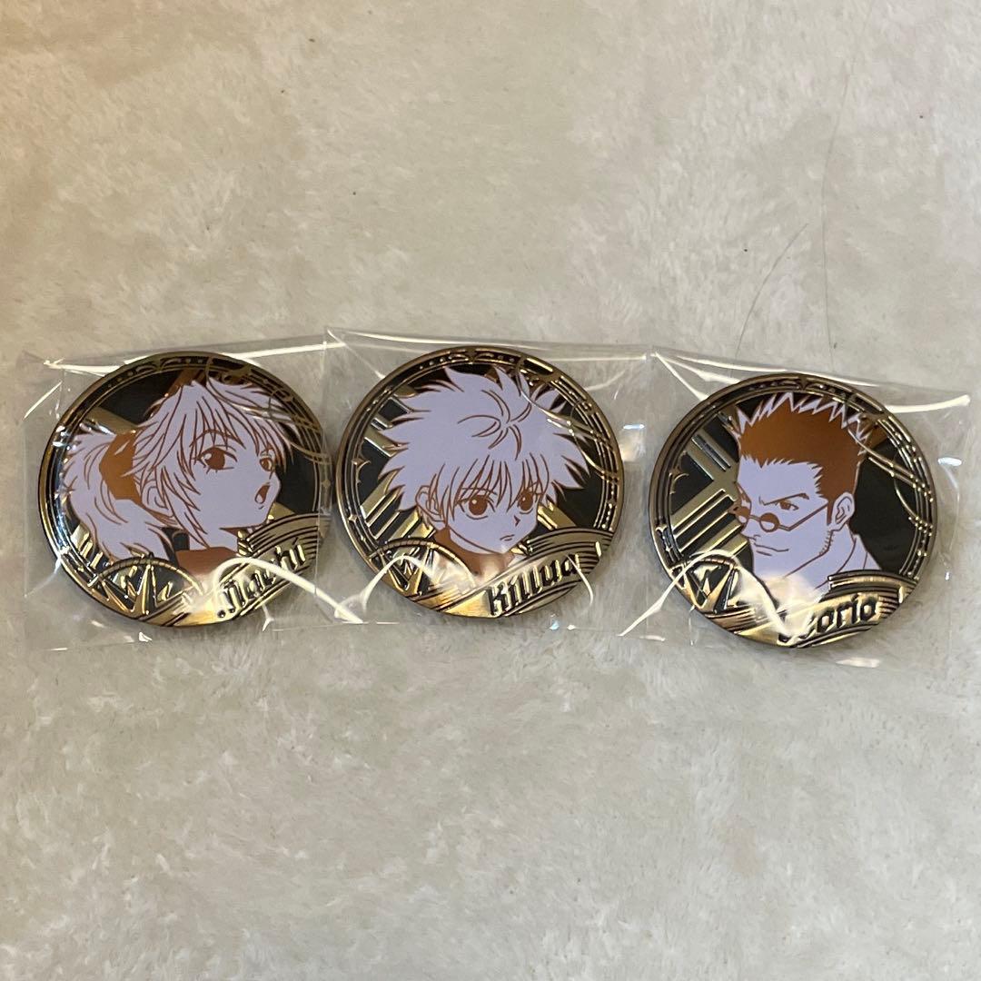 ハンターハンター 缶バッジ キルア レオリオ マチ - メルカリ