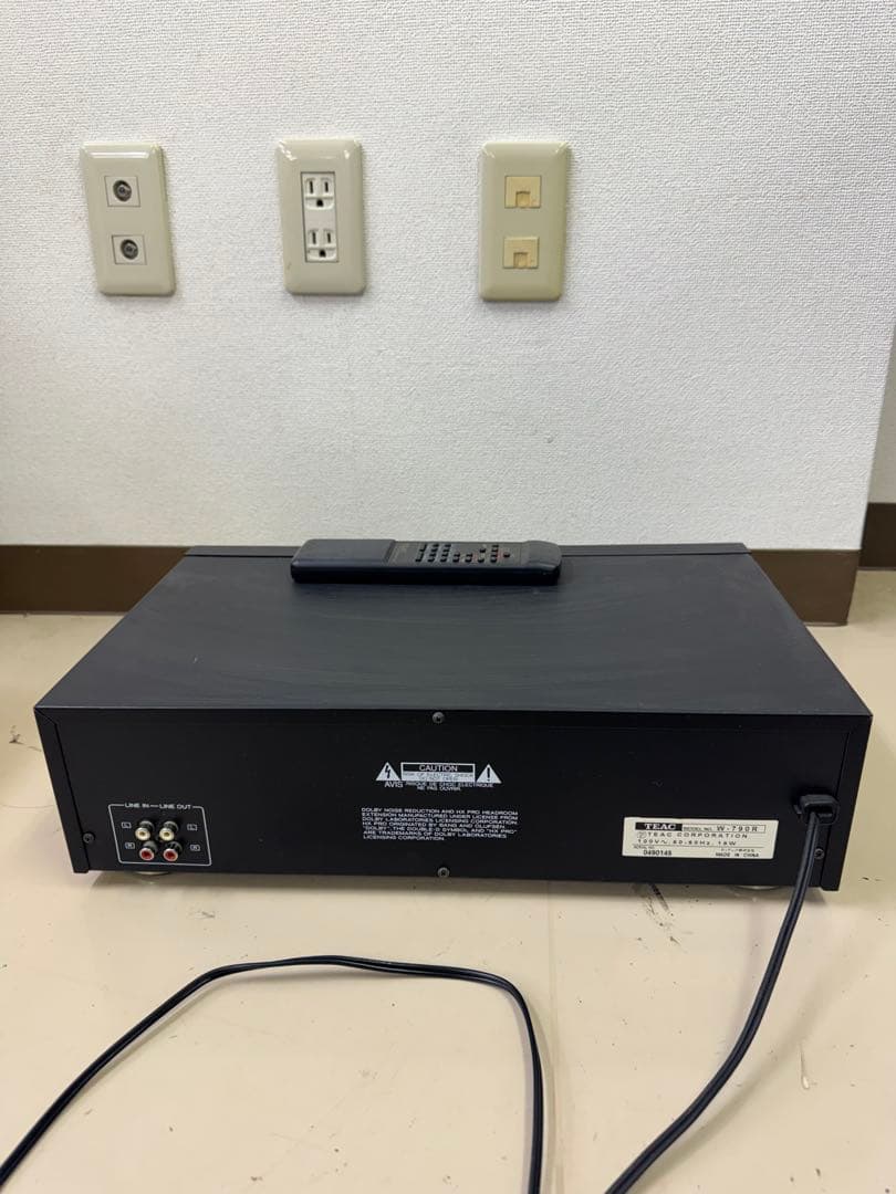 TEAC W-790R ダブルカセットデッキ - メルカリ