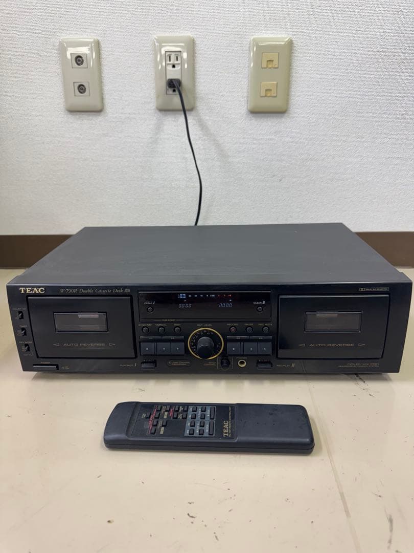 TEAC W-790R ダブルカセットデッキ - メルカリ