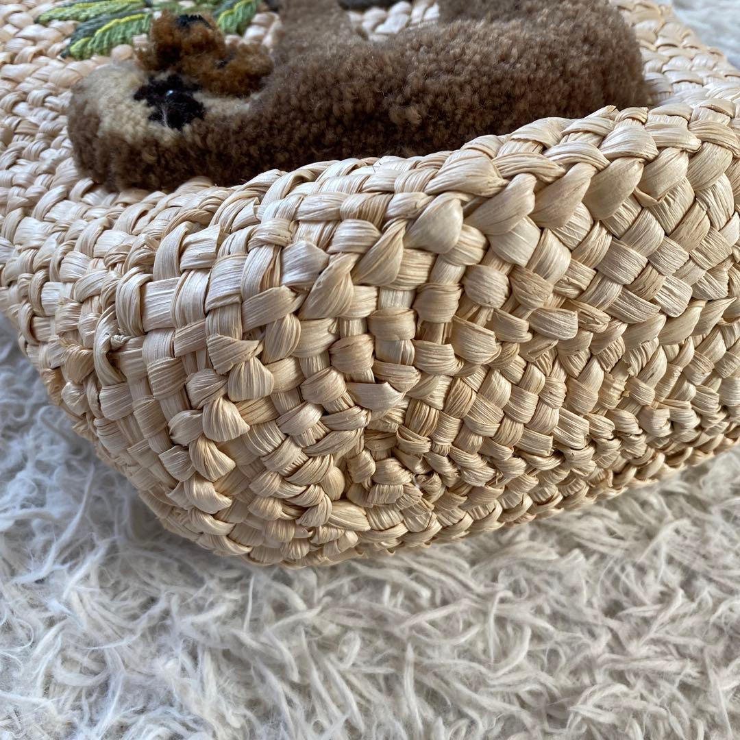 イアパピヨネ かごバッグ ナマケモノ - メルカリ