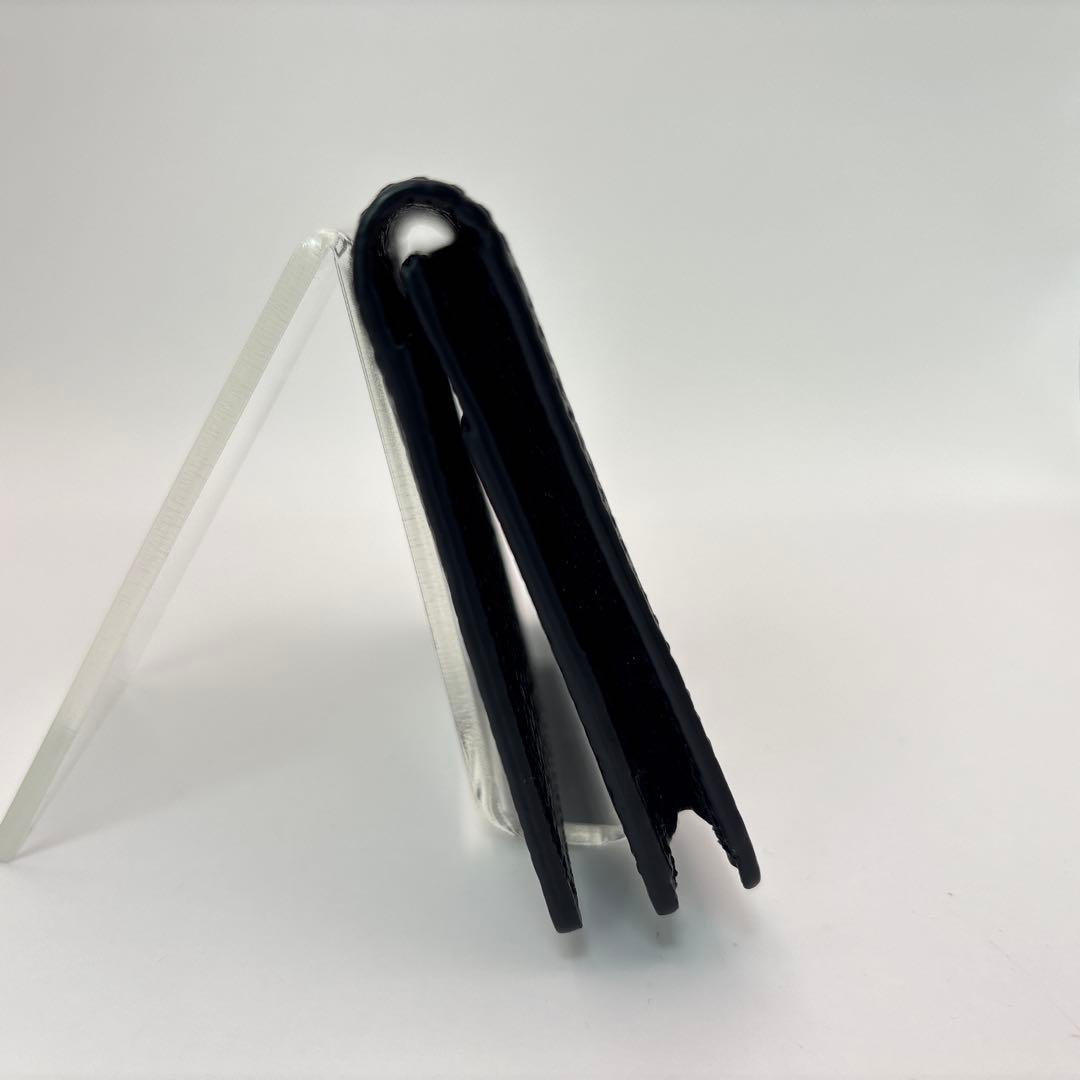 極美品】HushTug 名刺入れ カードケース レザー 革 黒 ハッシュタグ