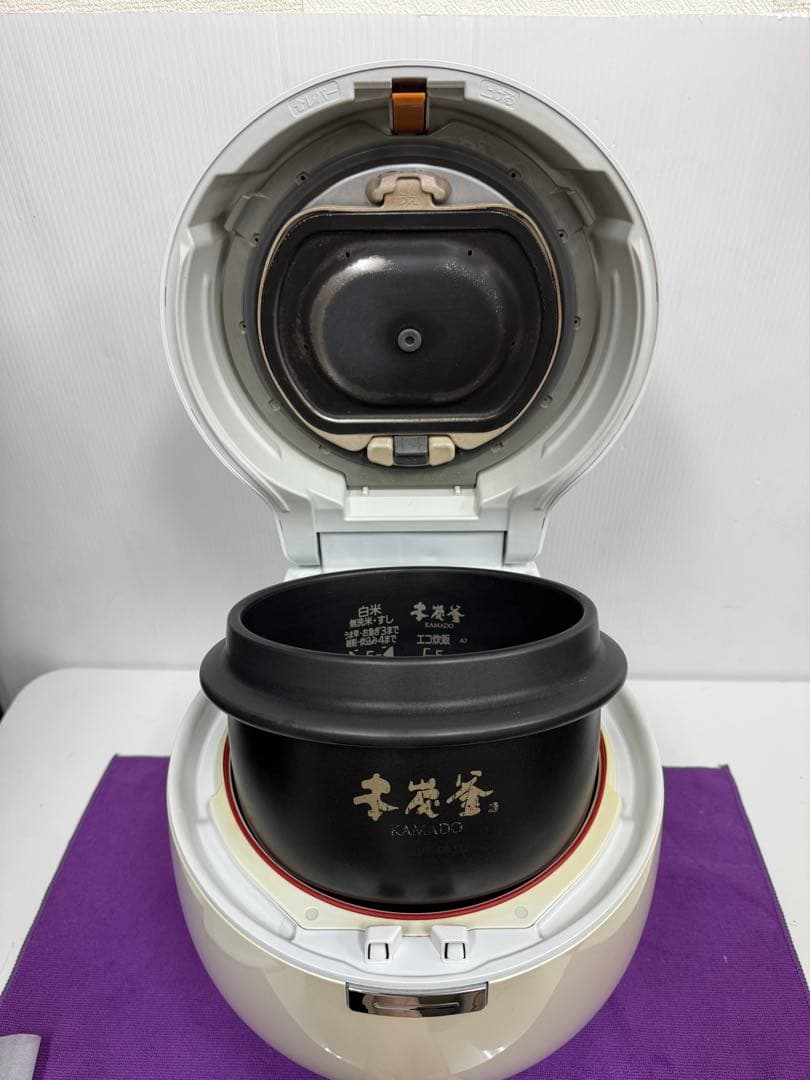 三菱電機 IH圧力炊飯器 1.0L (5.5合炊き) 型番：NJ-AW107-W