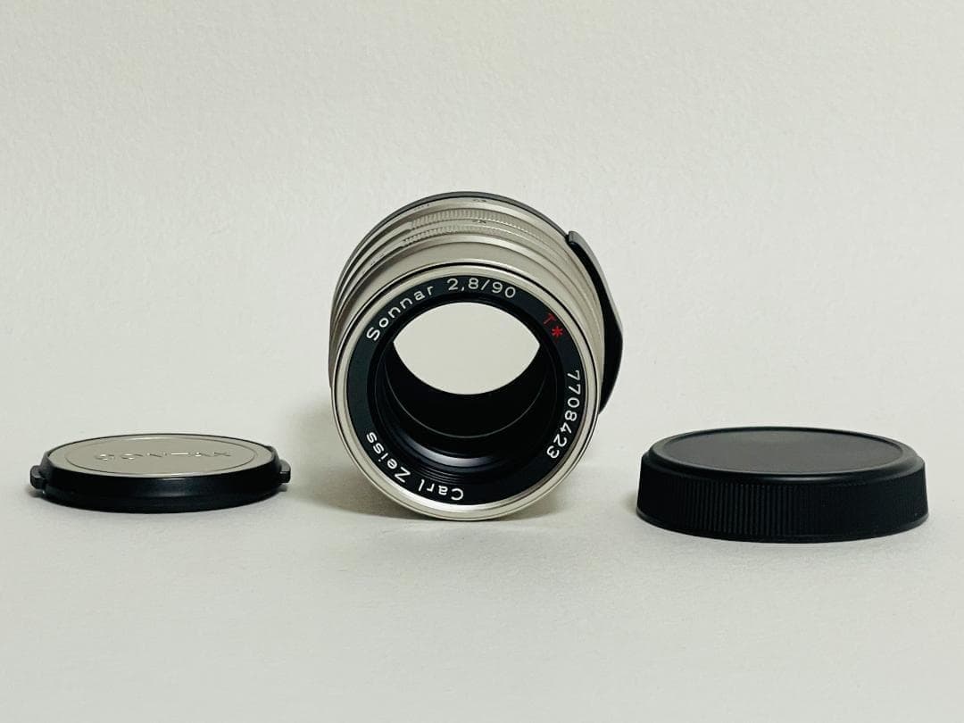 コンタックス CONTAX Sonnar T* 90mm F2.8 クローム b CONTAX Sonnar T* 2.8/90 － コンタックスのゾナーT*90mm F2.8