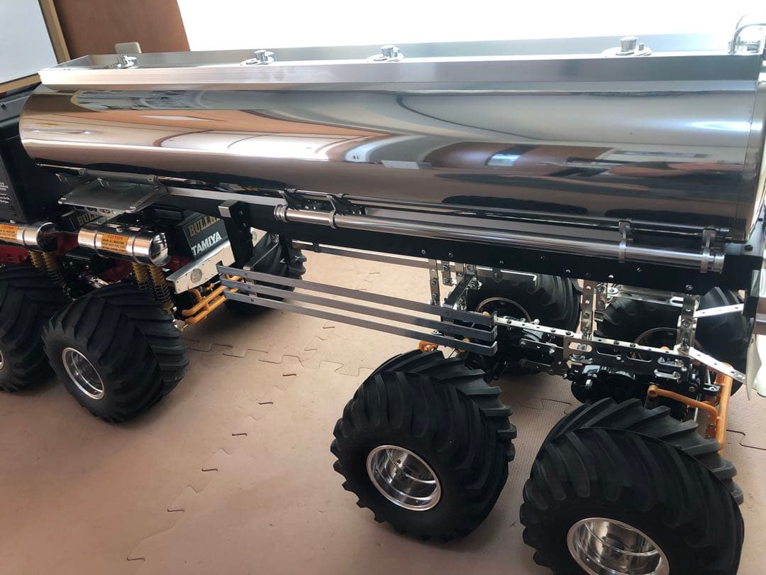 タミヤ ブルヘッド クラッドバスター 専用 4輪 タンクローリー 自家製