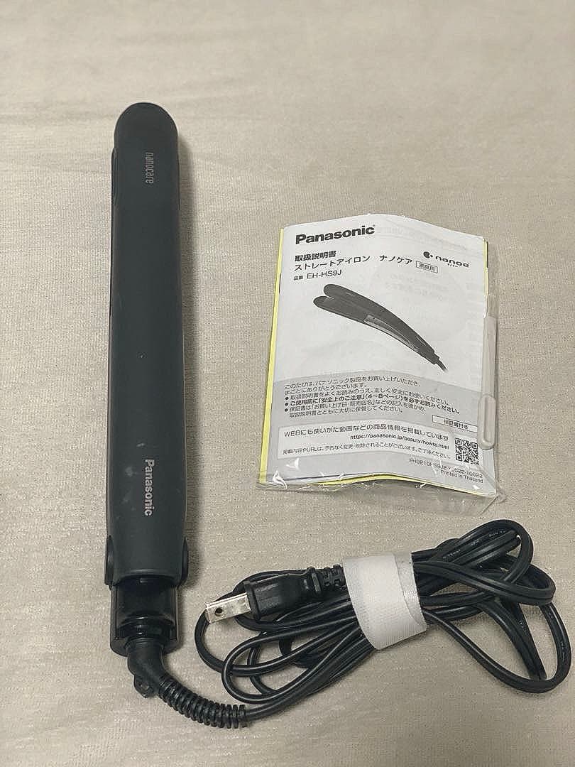 EH-HS9J Panasonic nanocare ヘアアイロン Panasonic（パナソニック） 【5年保証付】 ストレートアイロン