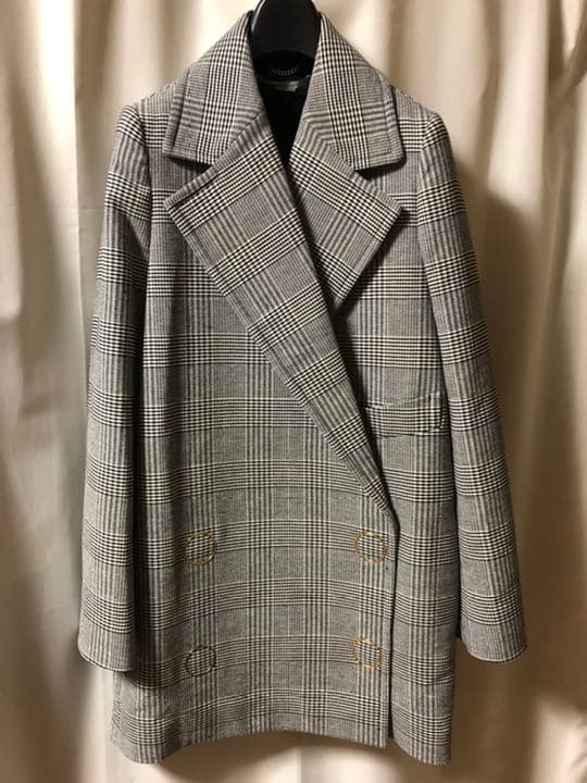 新品未使用】ステラマッカートニー ダブルブレストコート - メルカリ