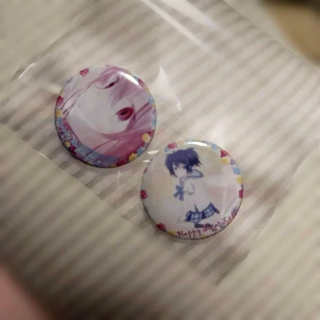 美品　ハッピーシュガーライフ　缶バッジセット　松坂さとう　神戸しお Amazon.co.jp: ハッピーシュガーライフ 缶バッジセット 松坂さとう