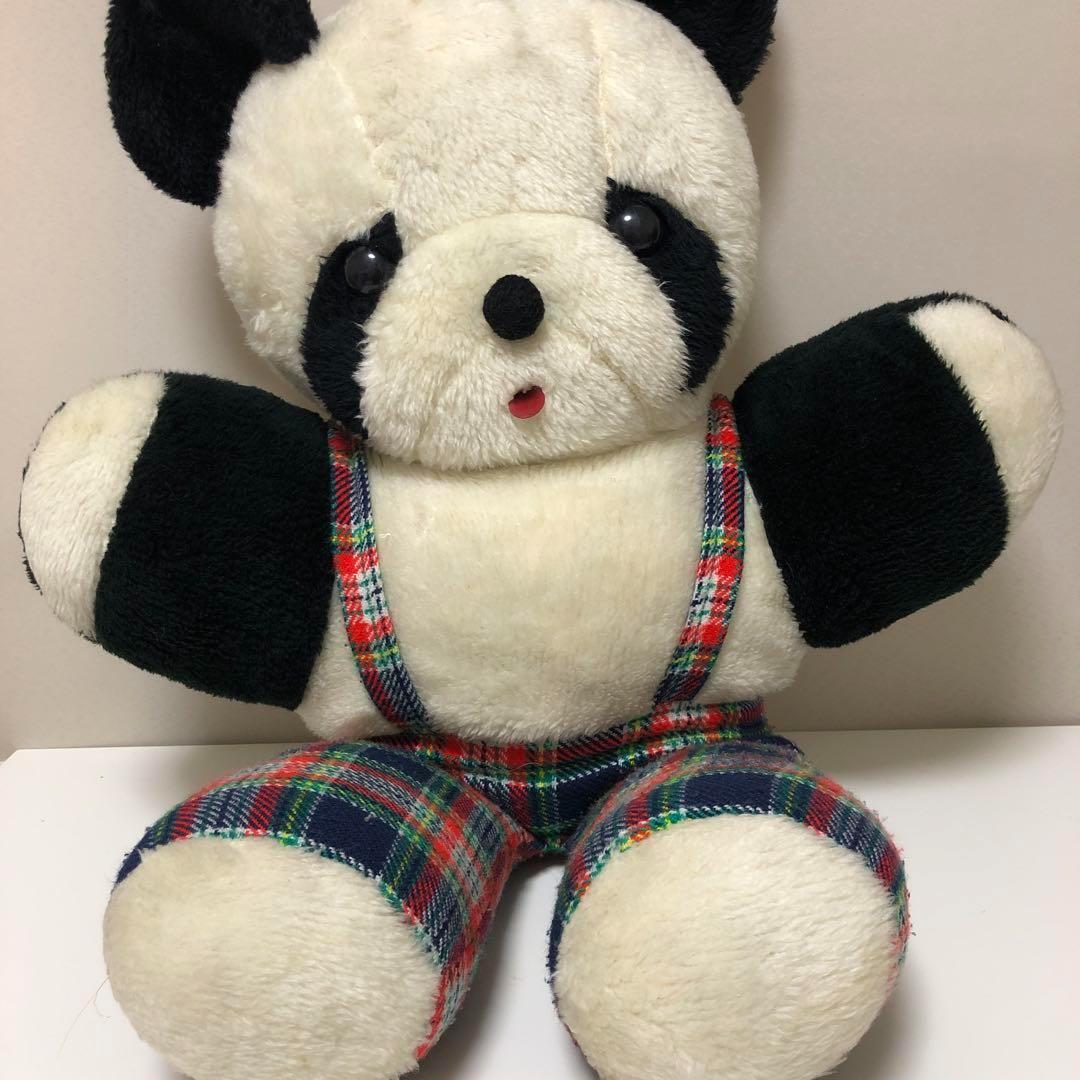 NG☆ 昭和レトロ パンダ ぬいぐるみ 特大 - メルカリ