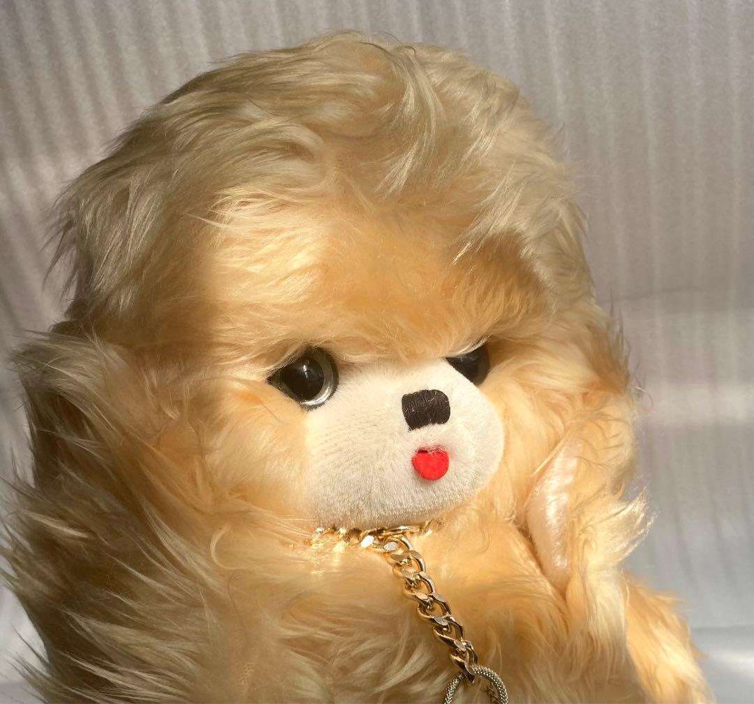 お手入れワンちゃん系 三英貿易 ぬいぐるみ 昭和レトロ 犬 sanei