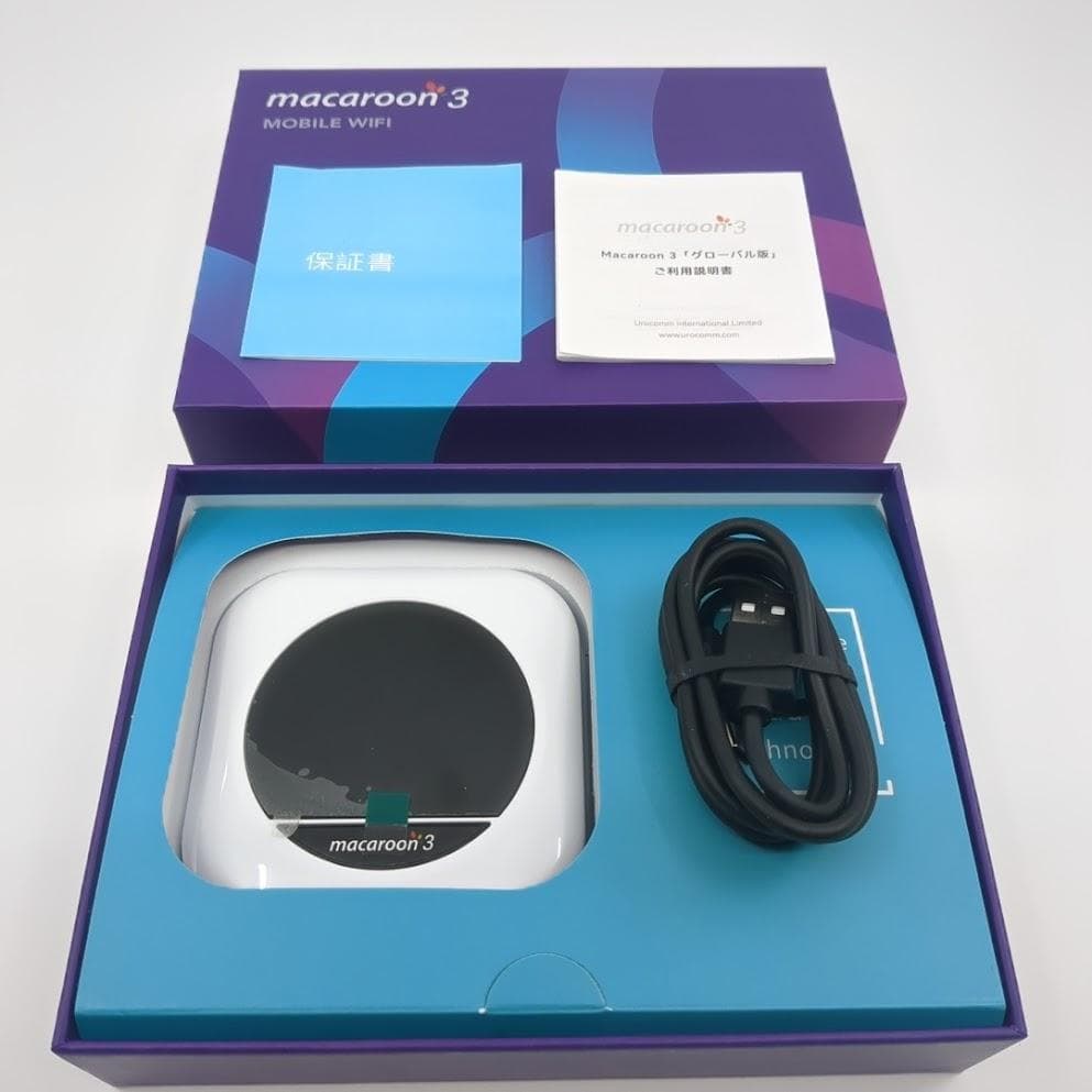 未使用】Macaroon3 モバイルWi-Fi - メルカリ