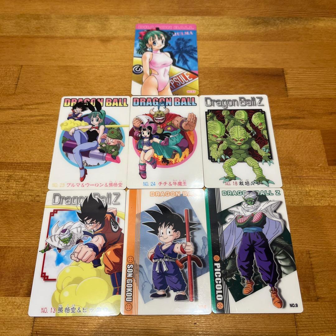 ドラゴンボールZ カードグミ ブルマ No.63 他6枚セット - メルカリ