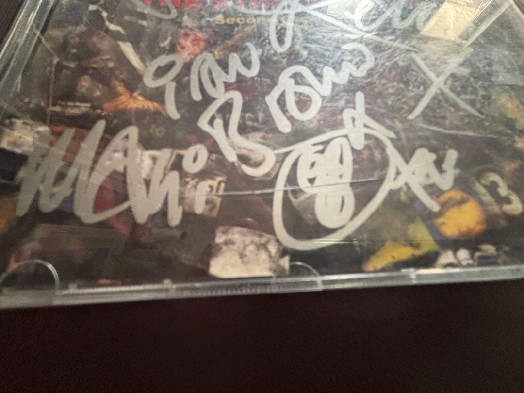 レアThe Stone Roses サインCD ストーンローゼズ イアンブラウン