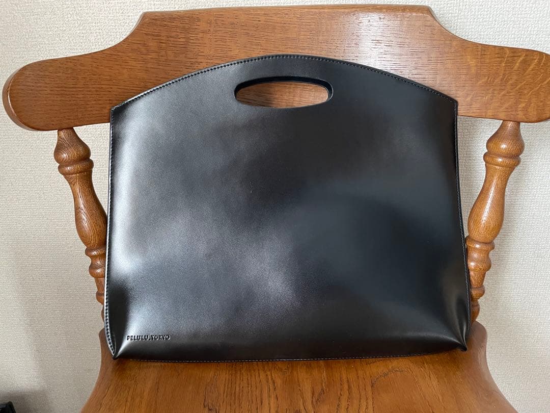 PELULU.TOKYO 本革ミニマルバッグ Flat カウハイドレザー - メルカリ