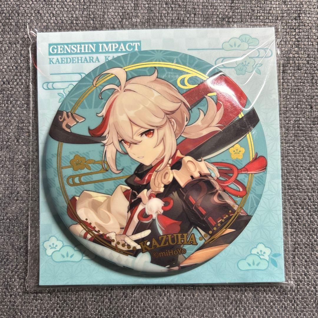 原神〕楓原万葉 缶バッジ 立ち絵 公式正規品 2752 - メルカリ