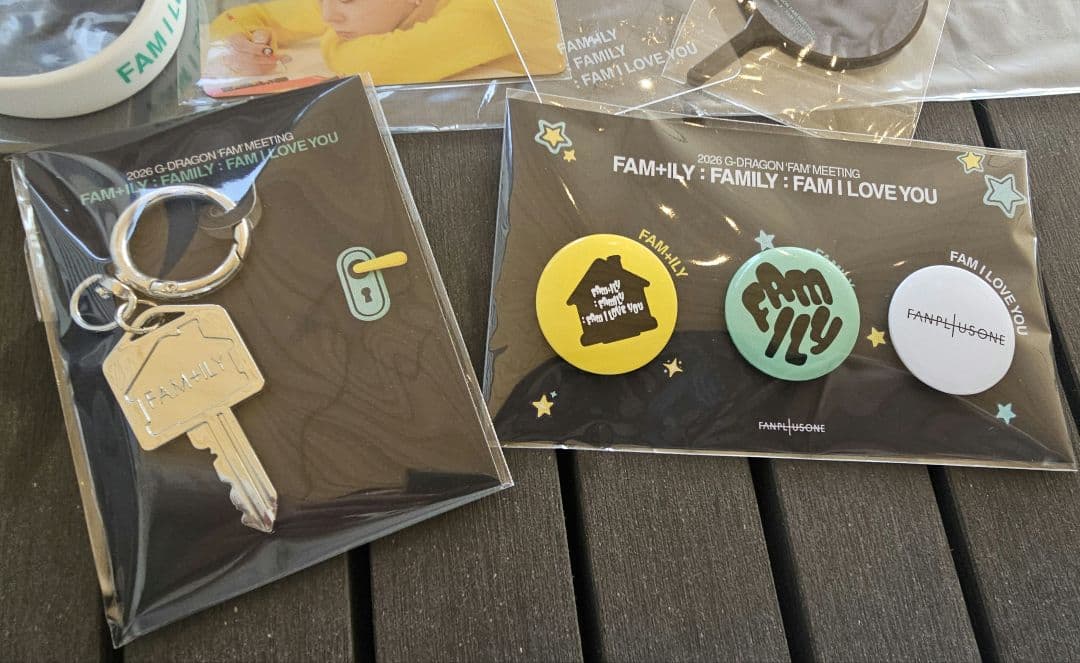 G-DRAGON☆FAM+ILY☆ペンミ☆ファンミ☆入場特典☆ファンクラブ特典