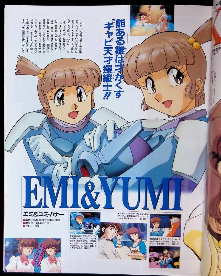 中古品）アニメ「無責任艦長タイラー」 NEWTYPE ムック本 1994年