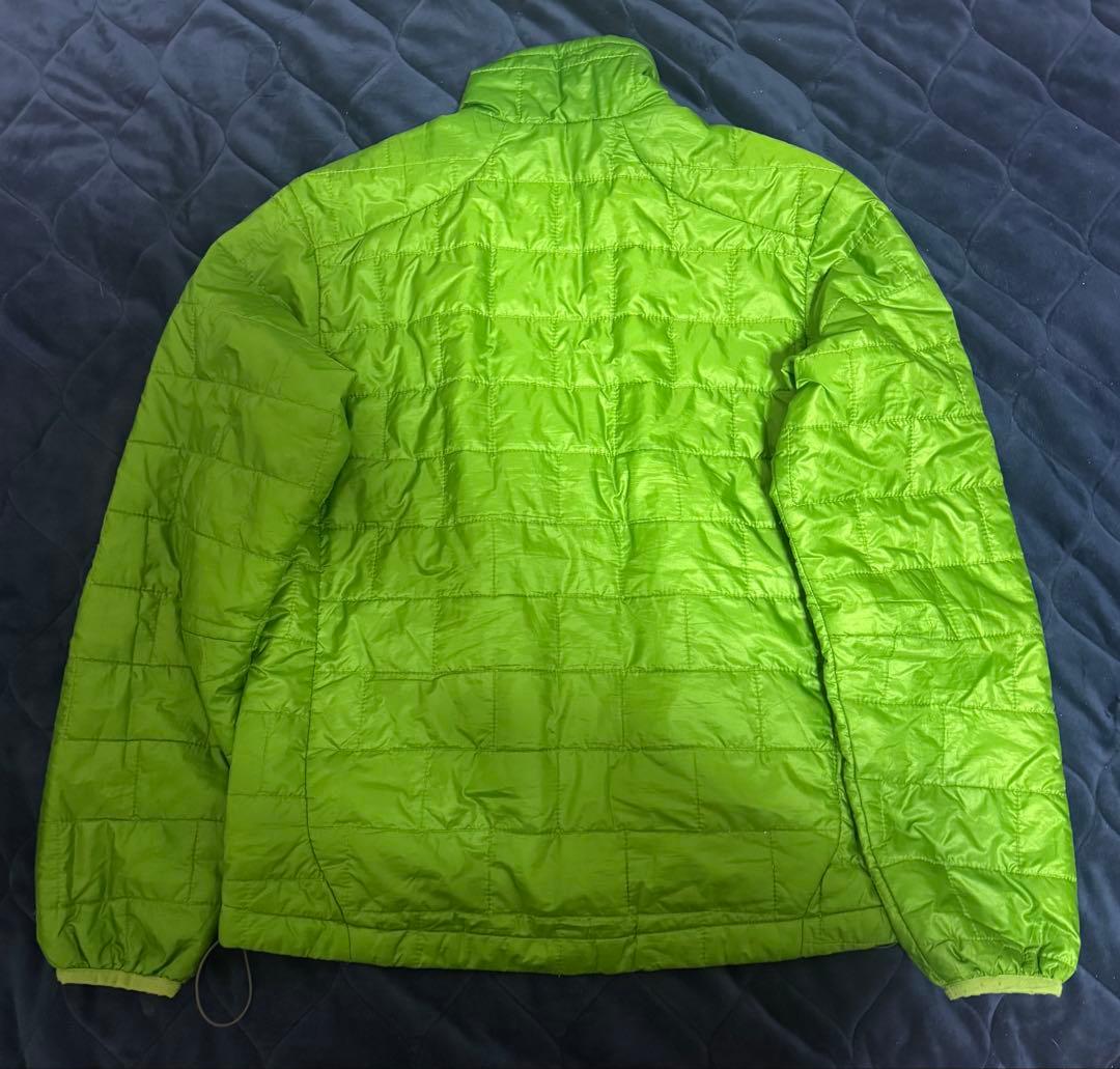 patagonia ナノパフジャケット プリマロフト グリーン - メルカリ