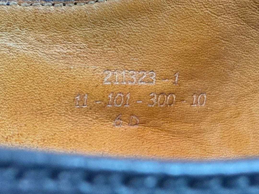 J.M.WESTON　300　クラシックキャップトゥ　6D　ブラック　11ラスト