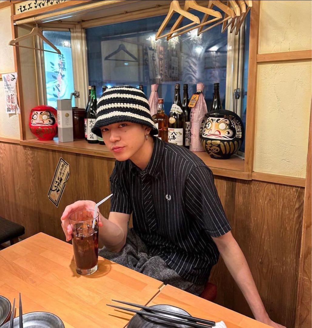 登坂広臣着用] stussy クラッシャーハット - メルカリ