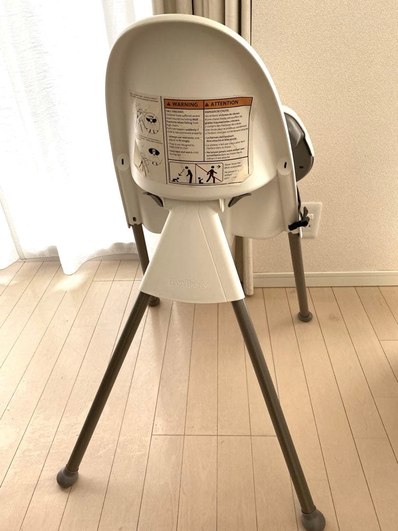 脚グレー色 babybjorn ベビーチェア ハイチェア 脚グレー色 ハイチェア