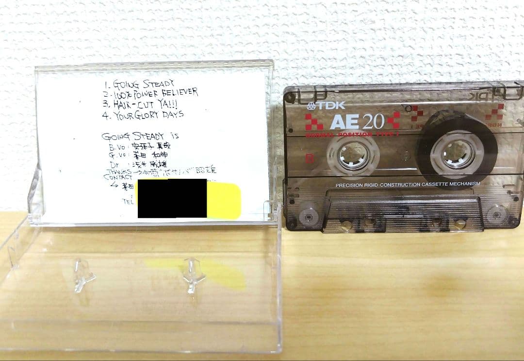 GOING STEADY Demo1 カセットテープ デモテープ - メルカリ