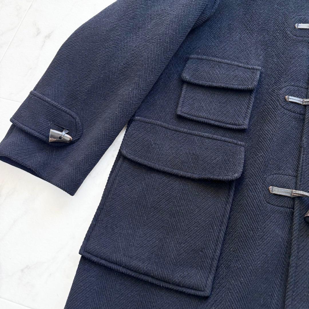 グローバーオール キングストン ダッフルコート ヘリンボーン ムーア