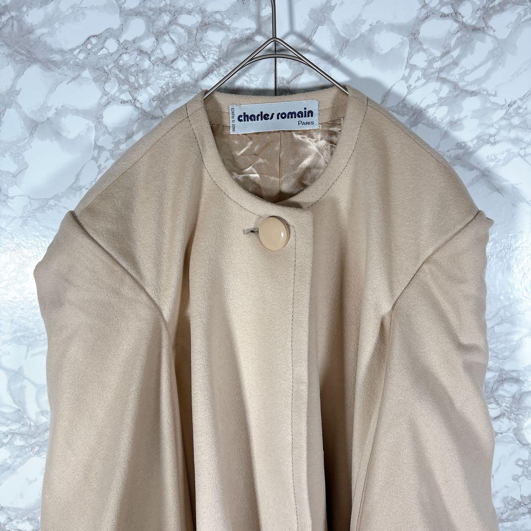 お 手頃 価格ファッション - 【シャルルロマン】ポンチョ風コート