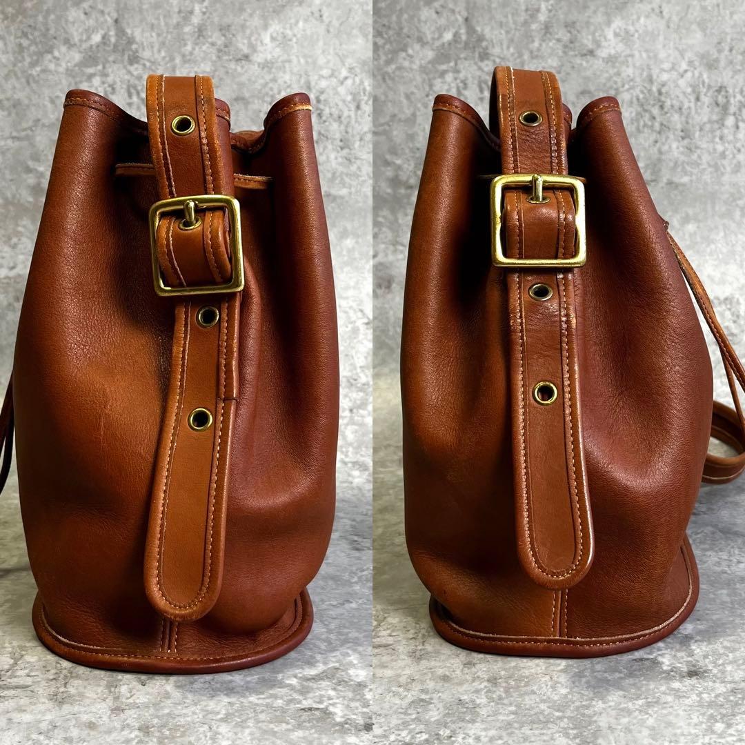 極美品】COACH オールド コーチ 巾着 ショルダーバッグ 9952 - メルカリ