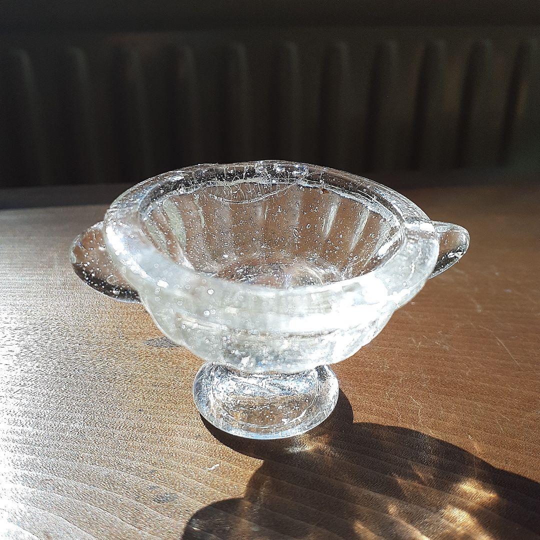 とろとろガラス ペロペロ 昭和レトロ 舐め菓子器 駄菓子屋 気泡 - メルカリ