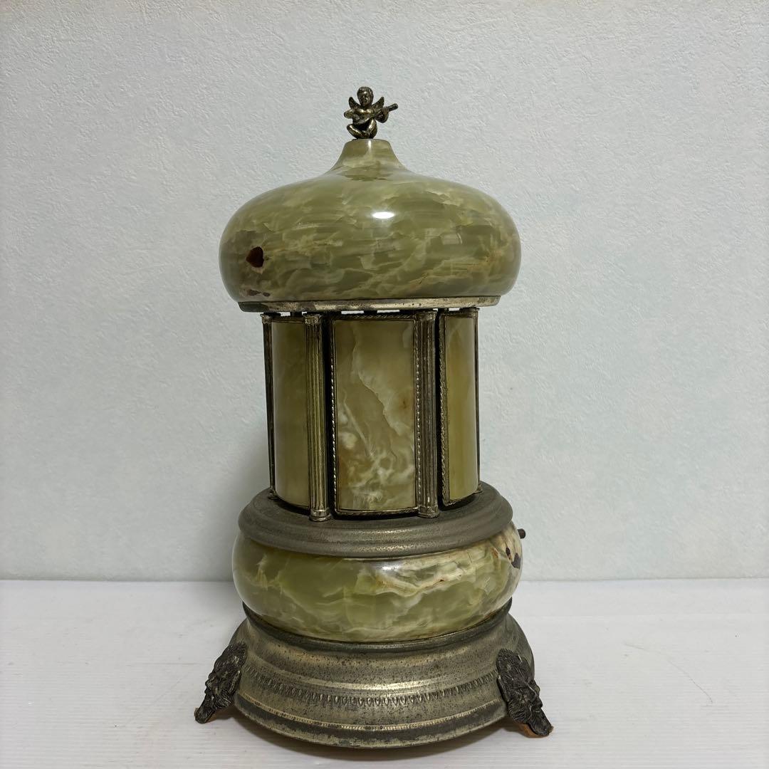 レトロ ヴィンテージ REUGE リュージュ からくりオルゴール 葉巻ケース