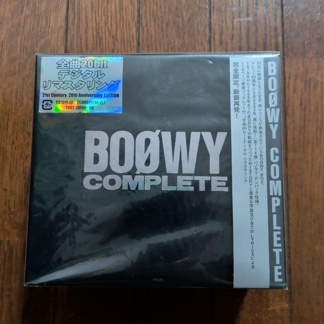 BOφWY/BOφWY COMPLETE～21st Century 20th … boowy, kyousuke himuro, TomoyasuHotei - BOOWY COMPLETE ~21st
