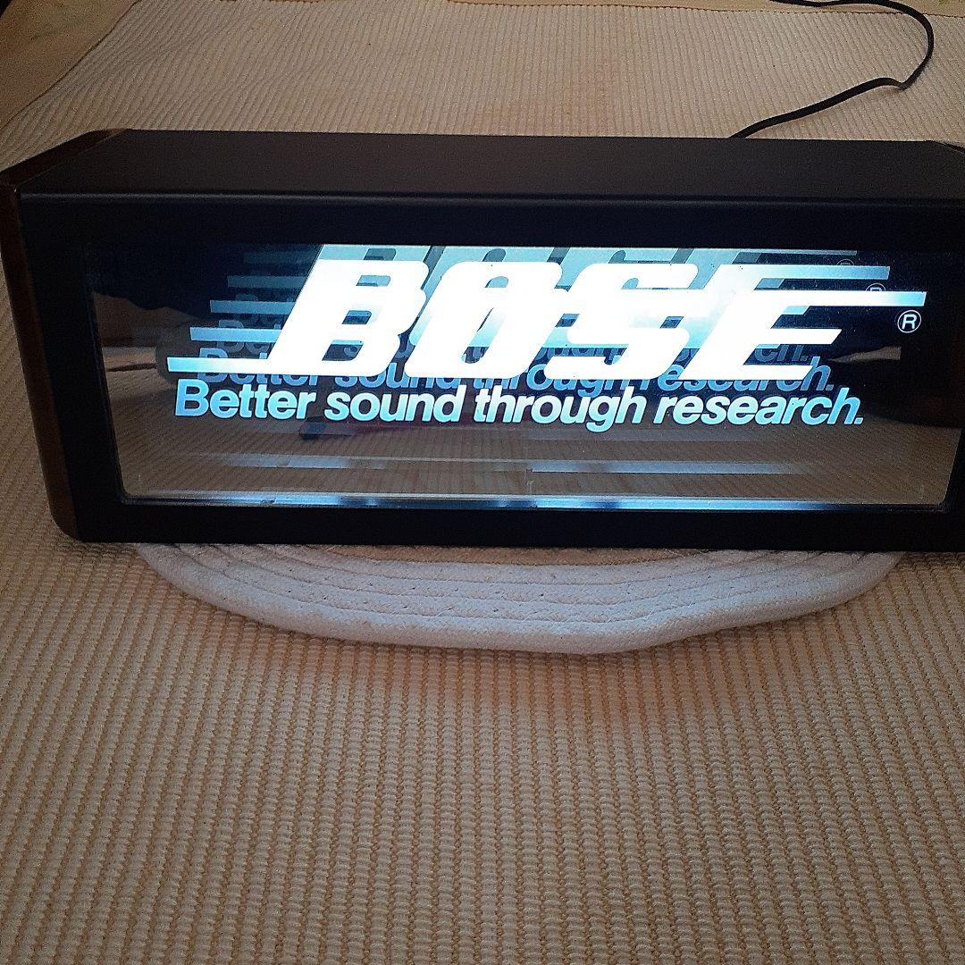 再値下げ BOSEファン必見 秋の夜長に BOSE 光るロゴ 装飾機器 ボーズ | ヘッドホン、スピーカー、ウェアラブル
