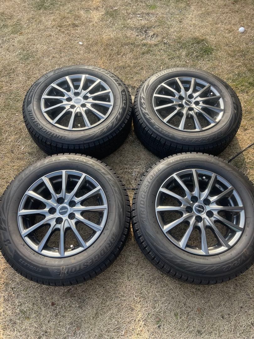 b*i様 ほぼ新品195/65R15 冬用タイヤ ホイールセット 15インチ 195/65R15 ホイールが選べる タイヤホイールセット サマータイヤ 送料